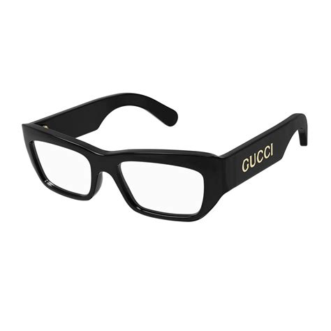 targhetta laterale occhiale gucci oro|farfetch Gucci occhiali.